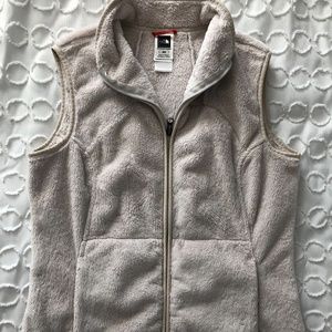 North Face fleece vest size M